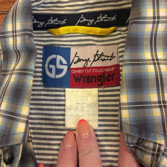 Men’s George Strait Cowboy Cut Collection by Wrangler size M - Picture 3 of 4